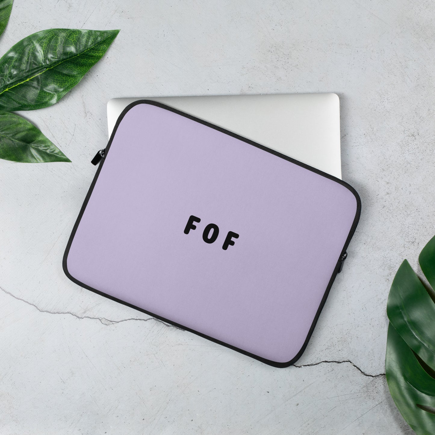 FOF - Black/Lavender - Laptop Sleeve