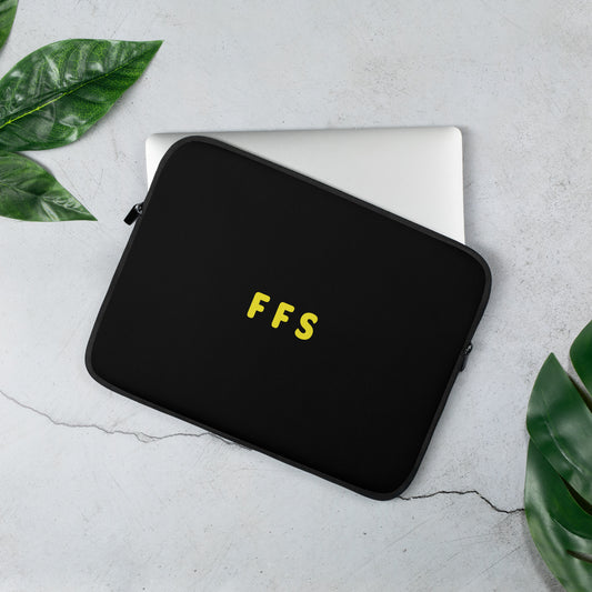 FFS - Yellow/Black - Laptop Sleeve