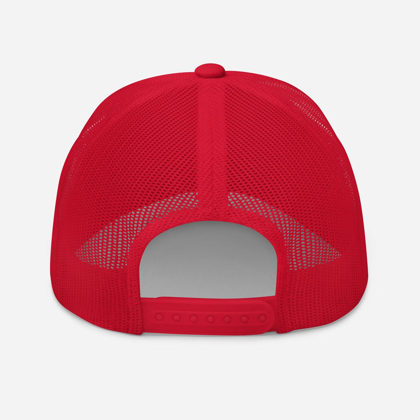 Trucker Cap - Red with Light Blue kookaburra logo