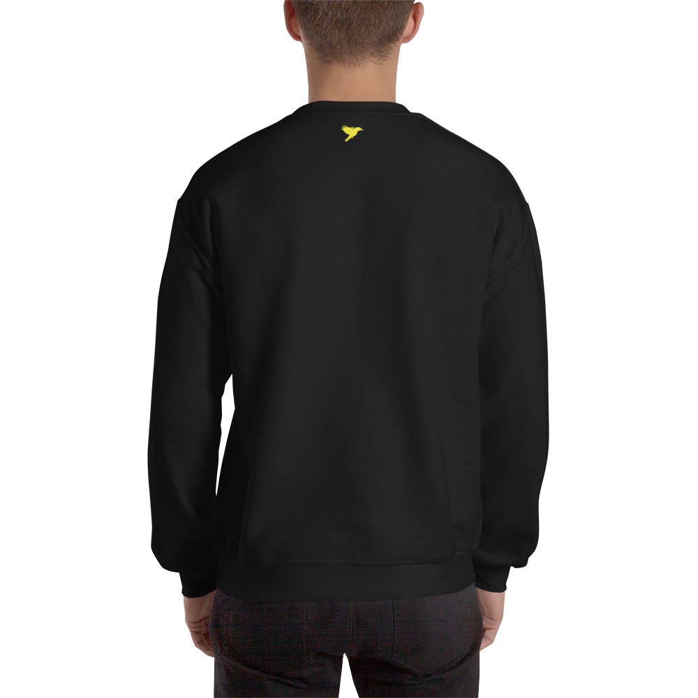 Pain is worth it - Yellow Text - Mens Sweatshirt