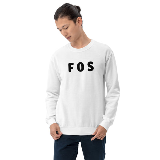 FOS - Black Text - Mens Sweatshirt