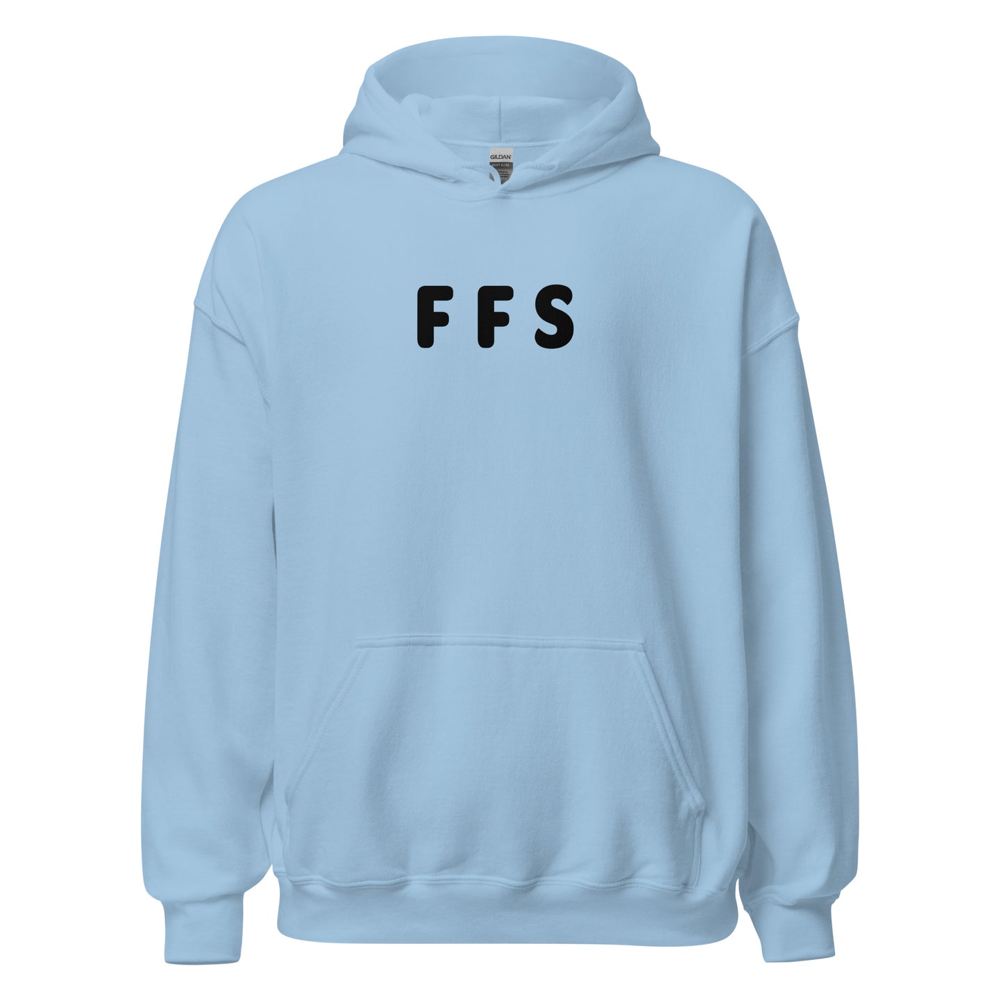 FFS - Black Text - Mens Hoodie