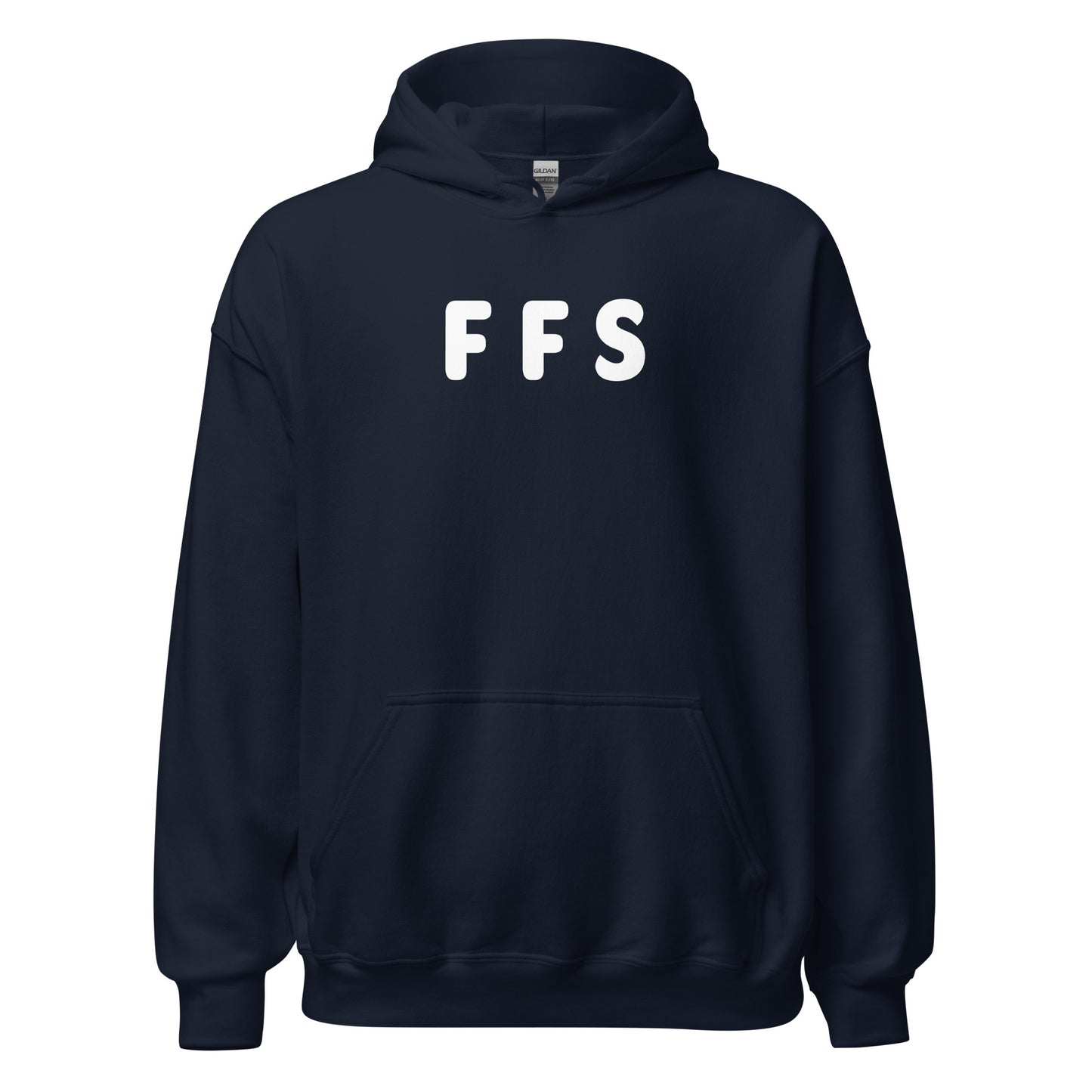 FFS - White text - Mens Hoodie