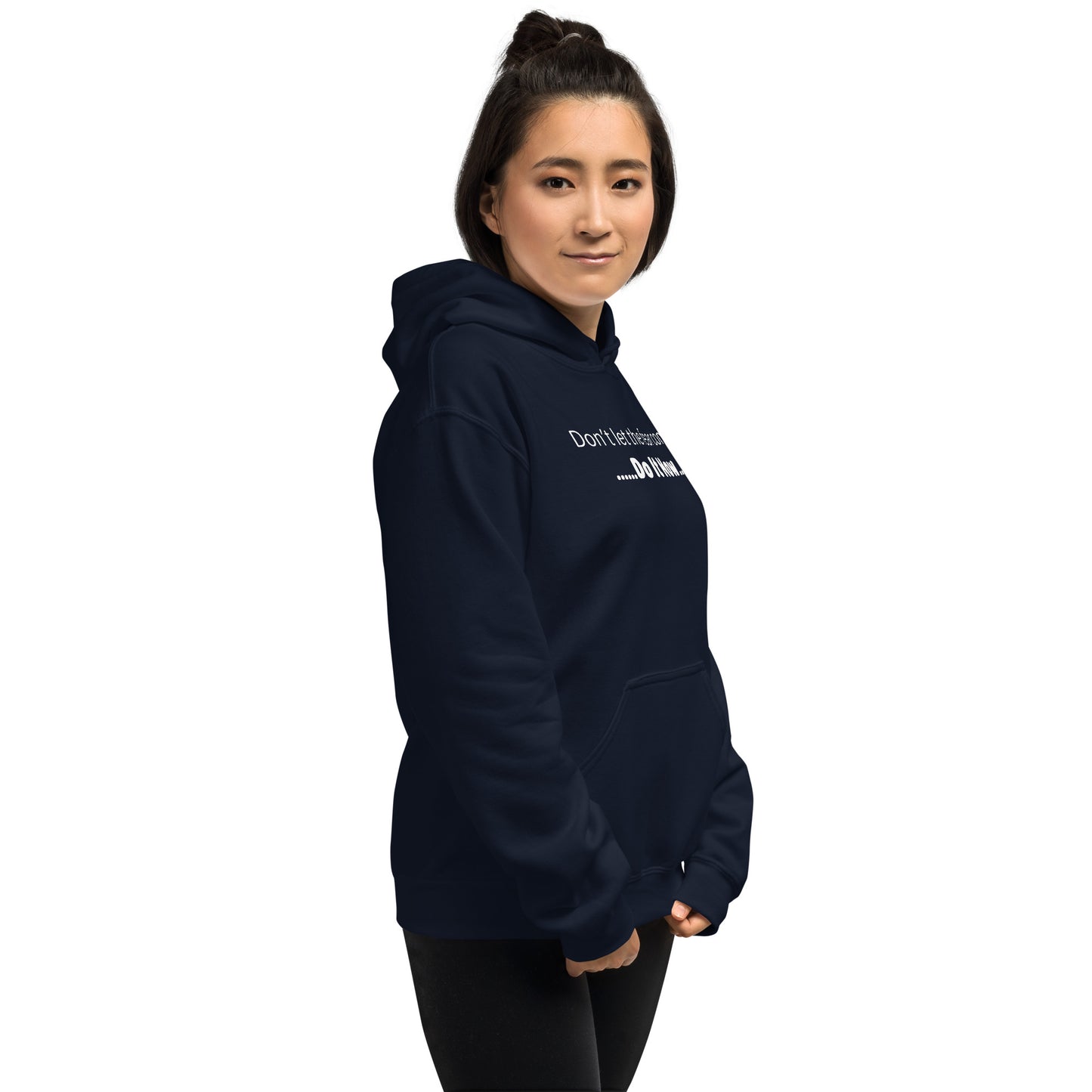 Fear - White text - Womens hoodie