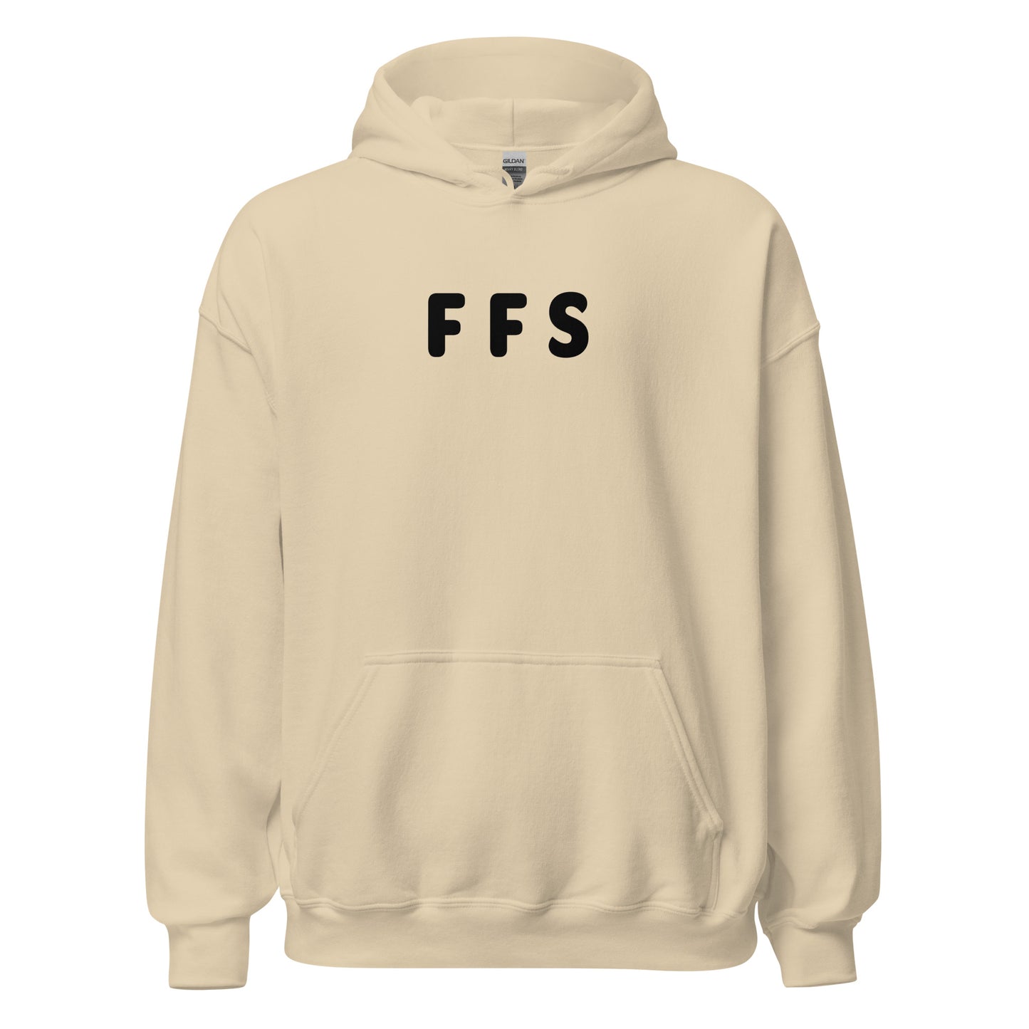 FFS - Black Text - Mens Hoodie