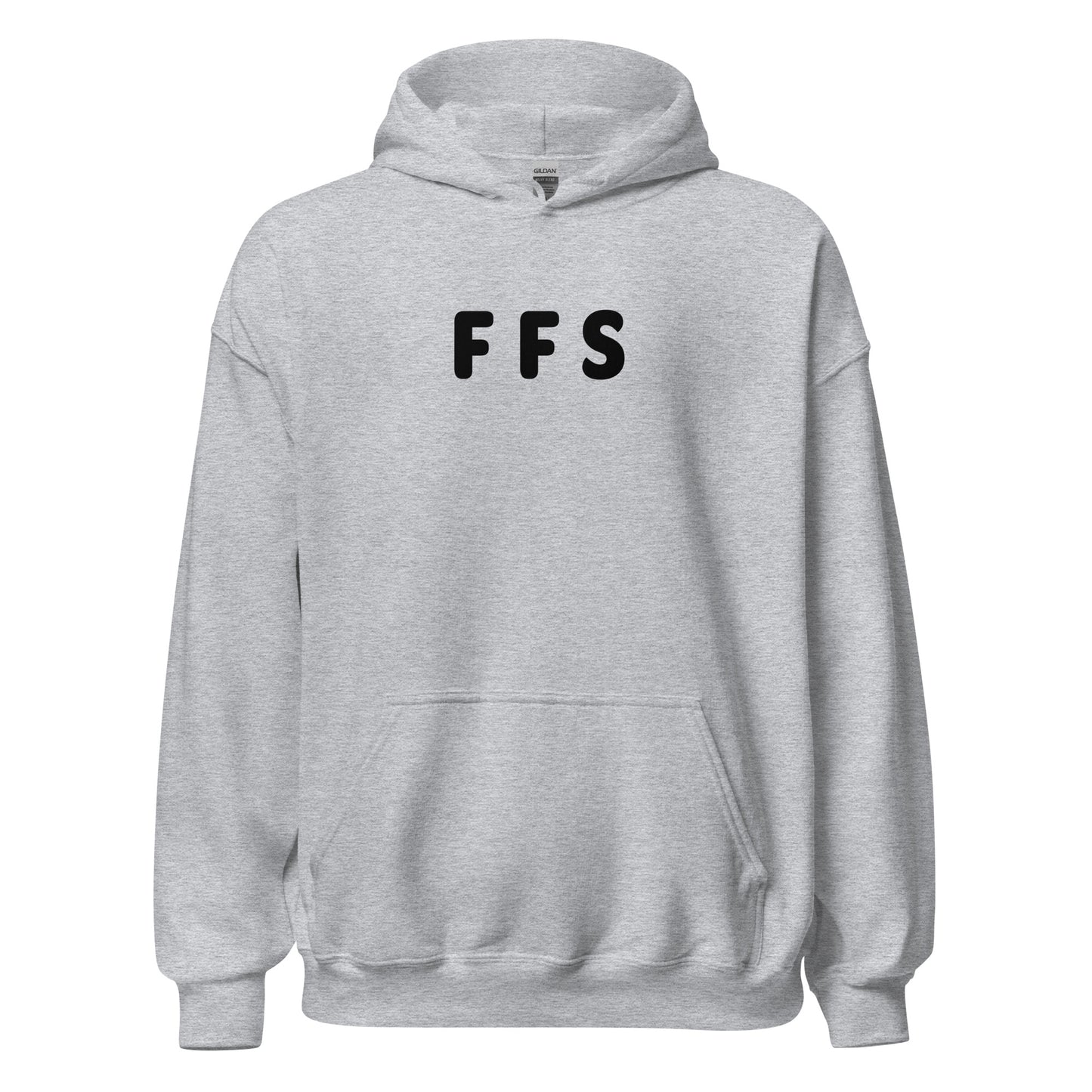 FFS - Black Text - Mens Hoodie