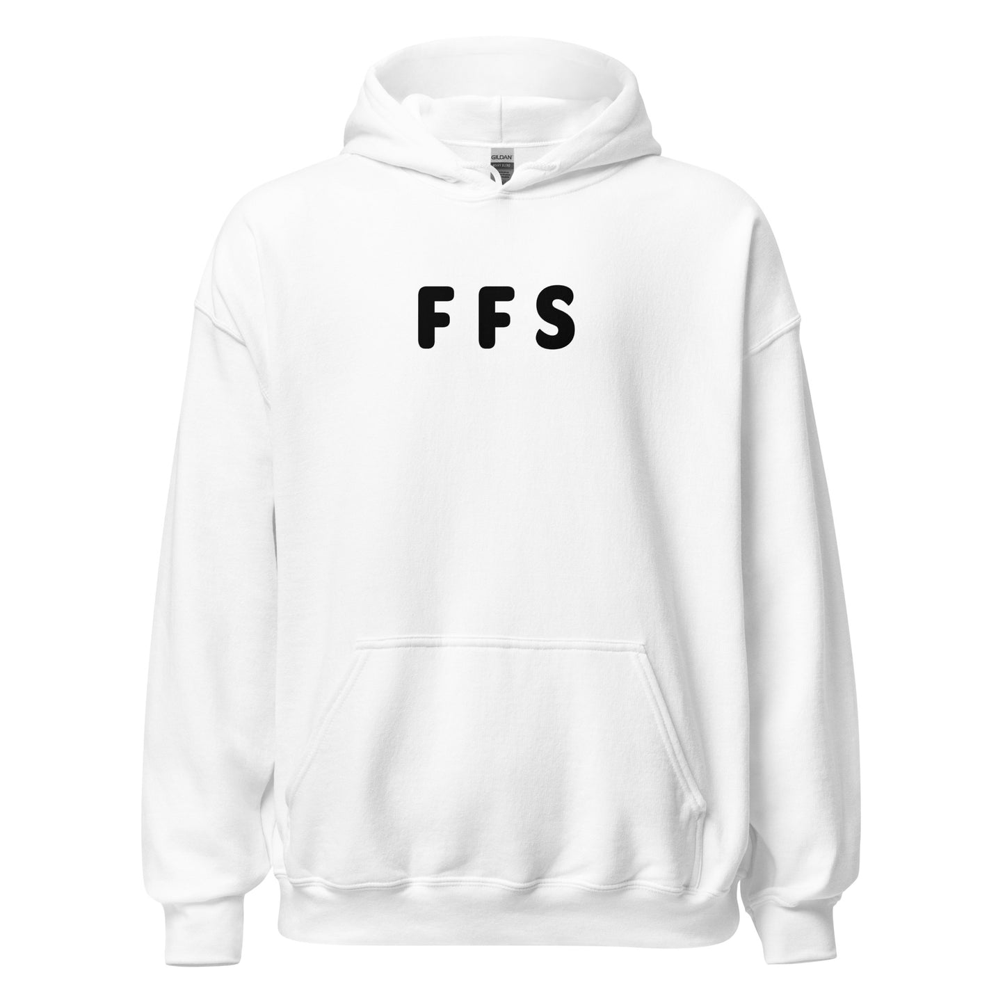 FFS - Black Text - Mens Hoodie