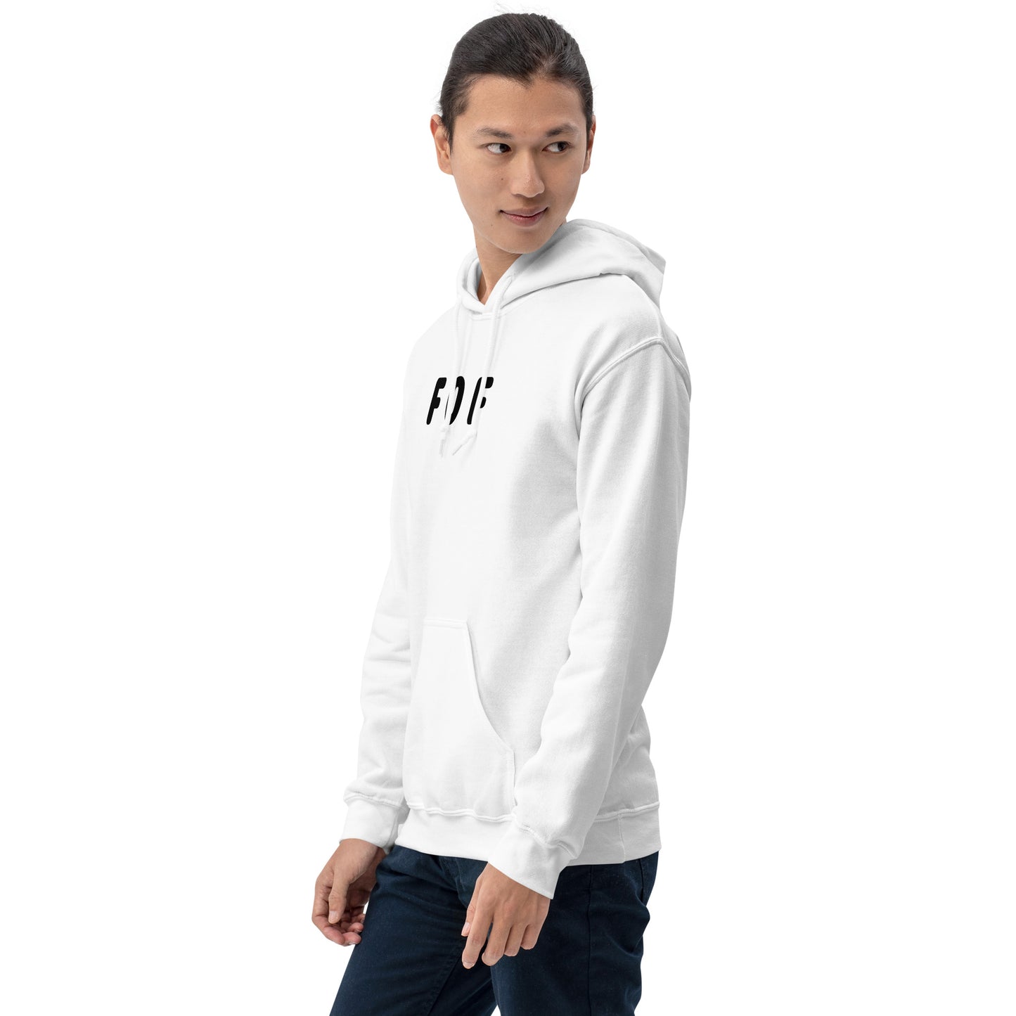 FOF - Black Text - Mens Hoodie