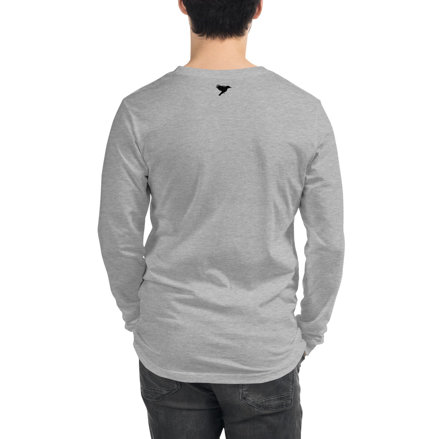 Less is more - Black text - Mens Long Sleeve Tee