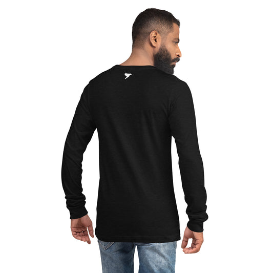 Everything's urgent - White text - Mens Long Sleeve Tee