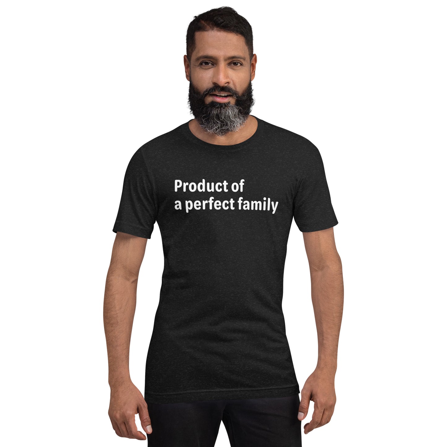 Product of - White Text - Mens T-Shirt