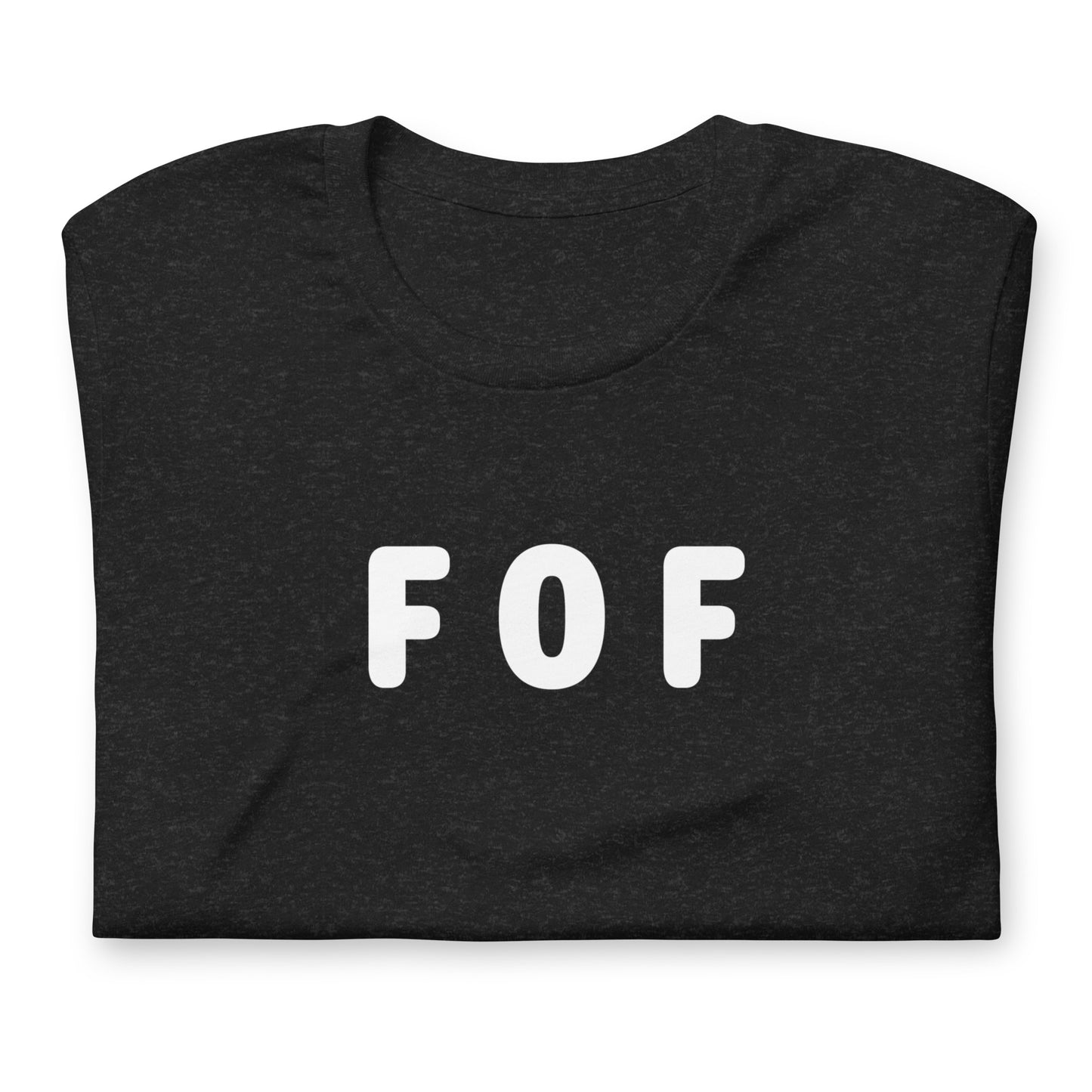 FOF - White Text - Mens T-Shirt