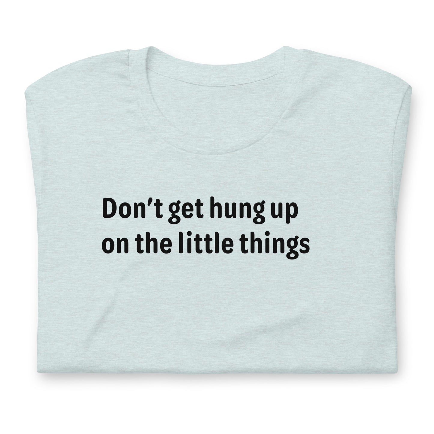 Little things - Black Text - Womens T-Shirt