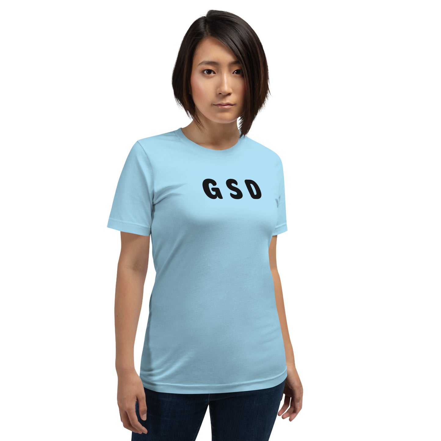 GSD - Black Text - Womens T-Shirt