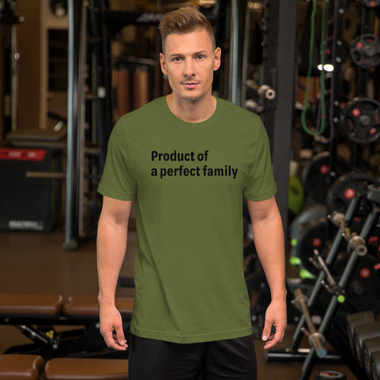 Product of - Black Text - Mens T-Shirt