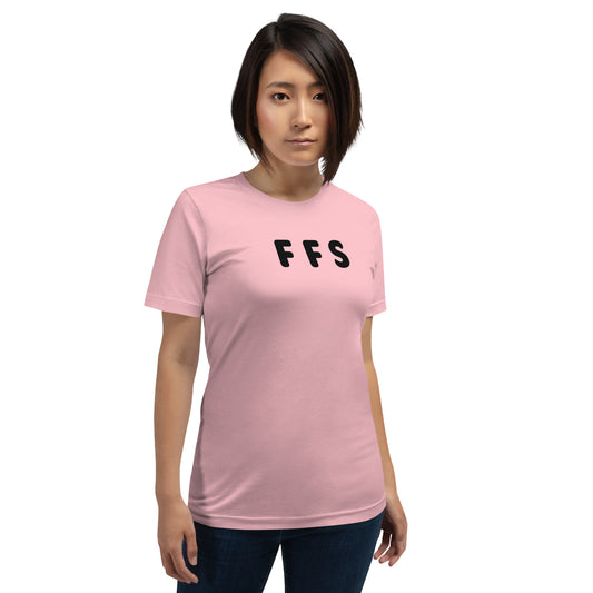 FFS - Black Text - Womens T-Shirt