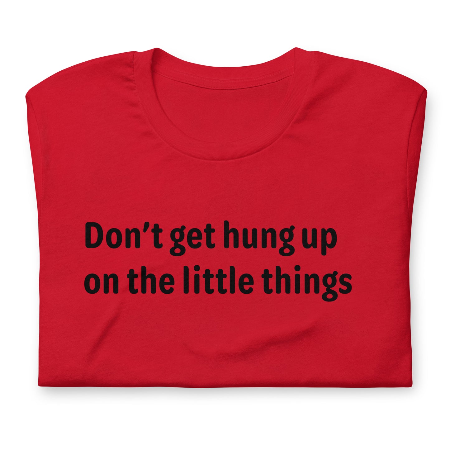 little things - Black Text - Mens T-Shirt