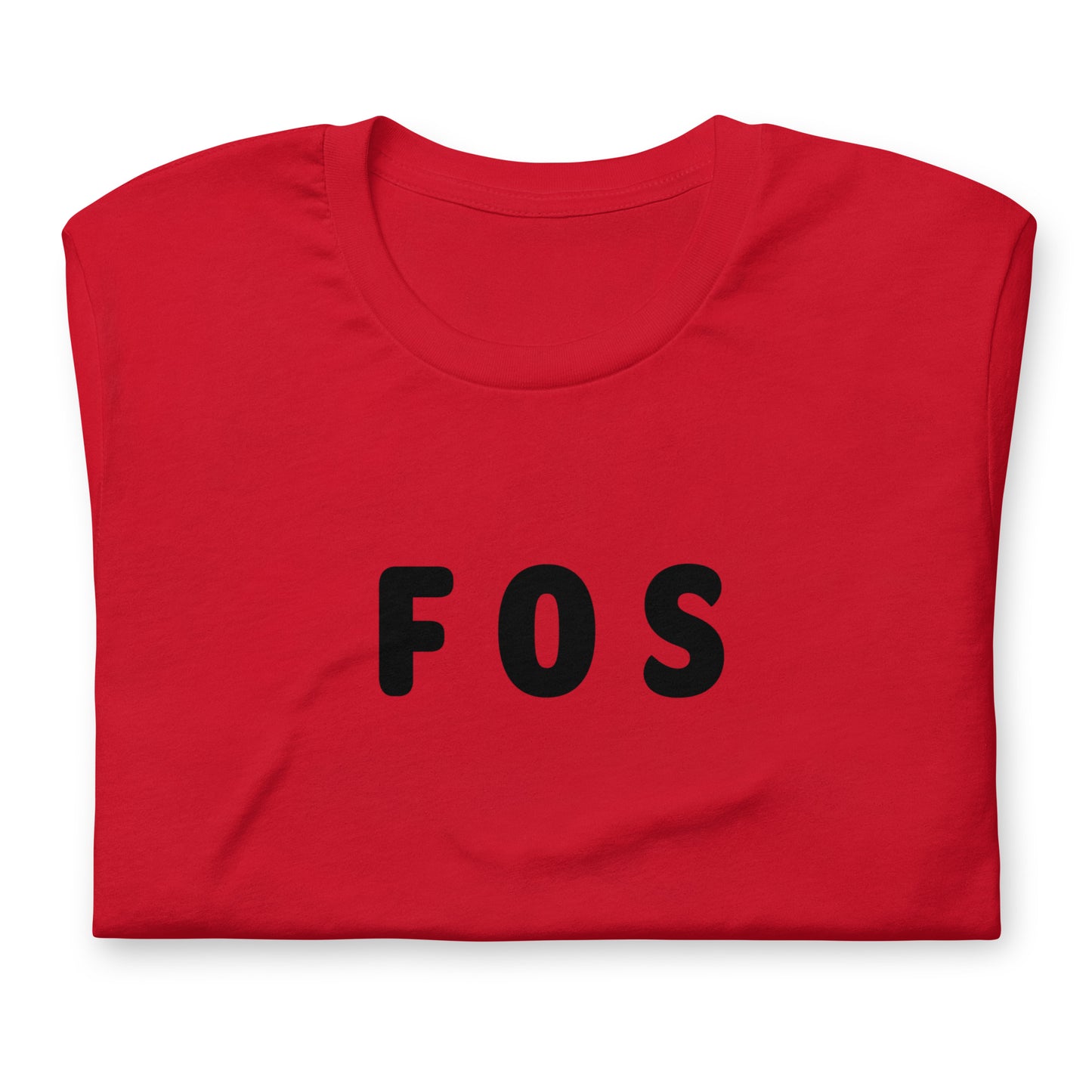 FOS - Black Text - Mens T-Shirt