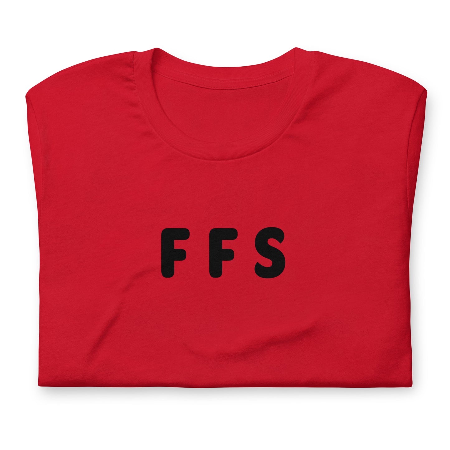 FFS - Black Text - Mens T-Shirt