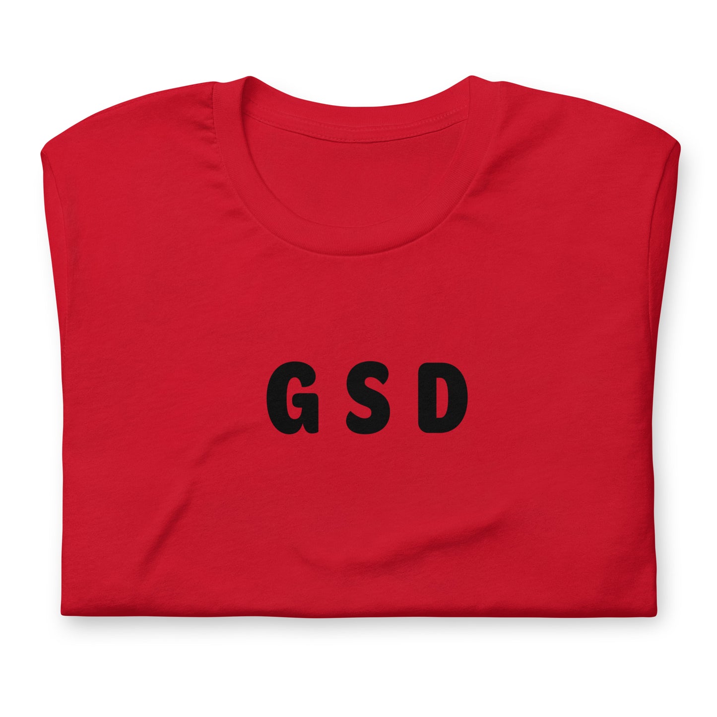 GSD - Black Text - Mens T-shirt