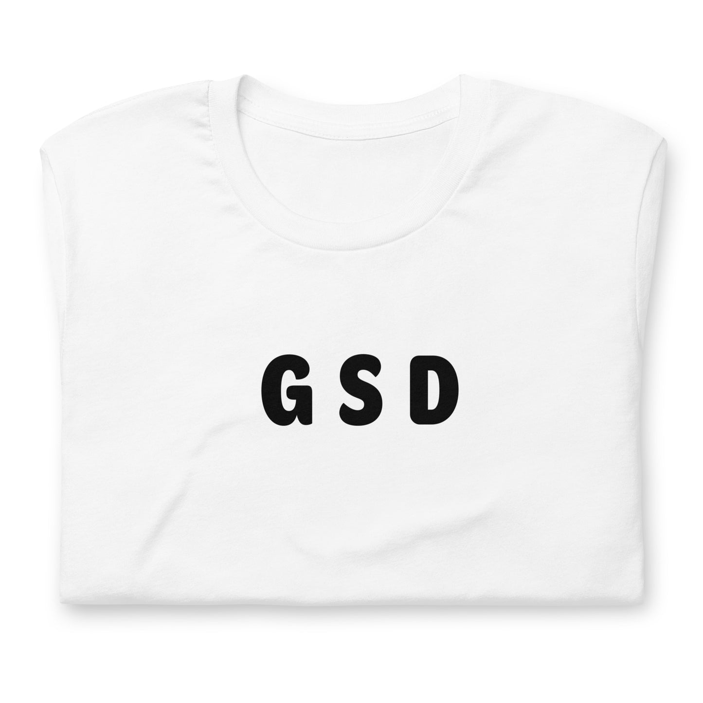 GSD - Black Text - Mens T-shirt