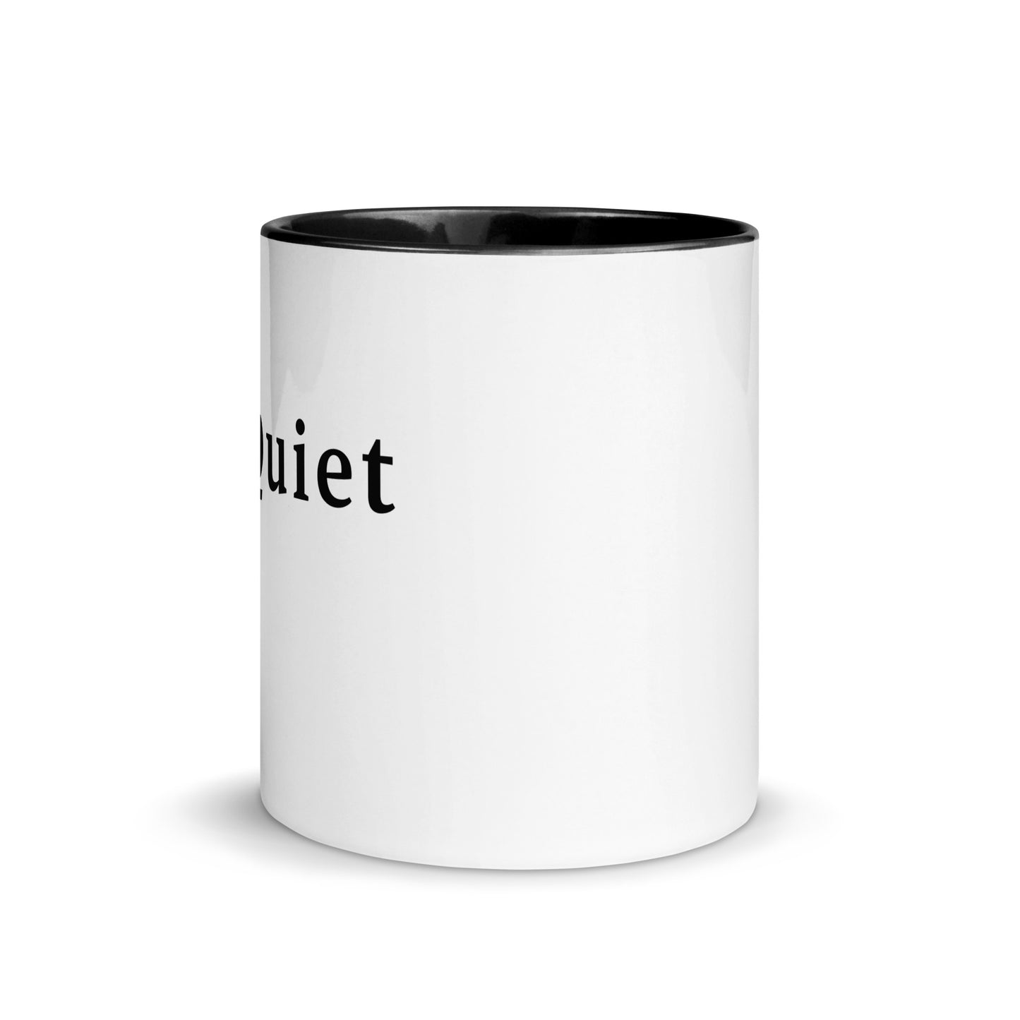 Pro Quiet - Coffee Mug Black Inside