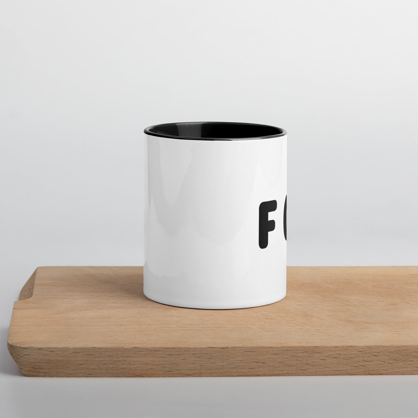 FOS - Coffee Mug Black Inside