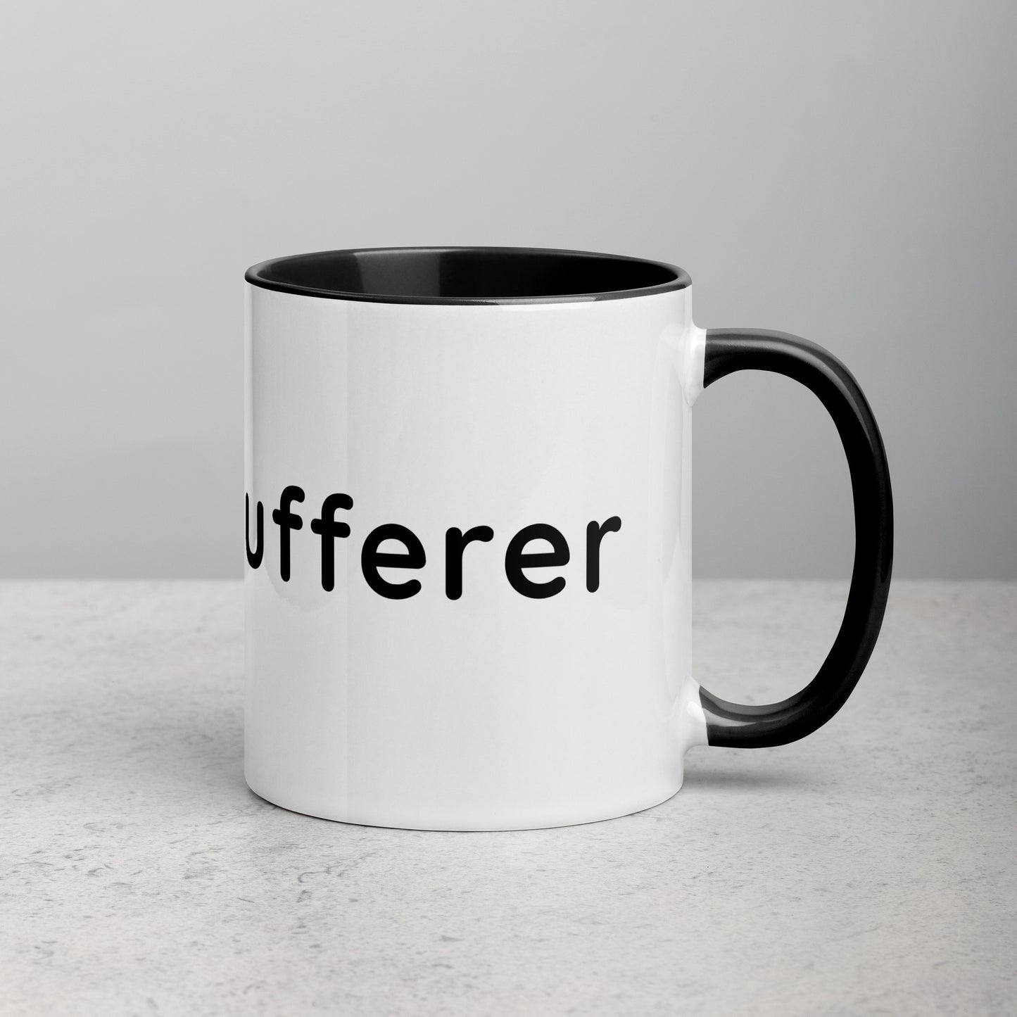 FOMO sufferer - Coffee Mug Black Inside