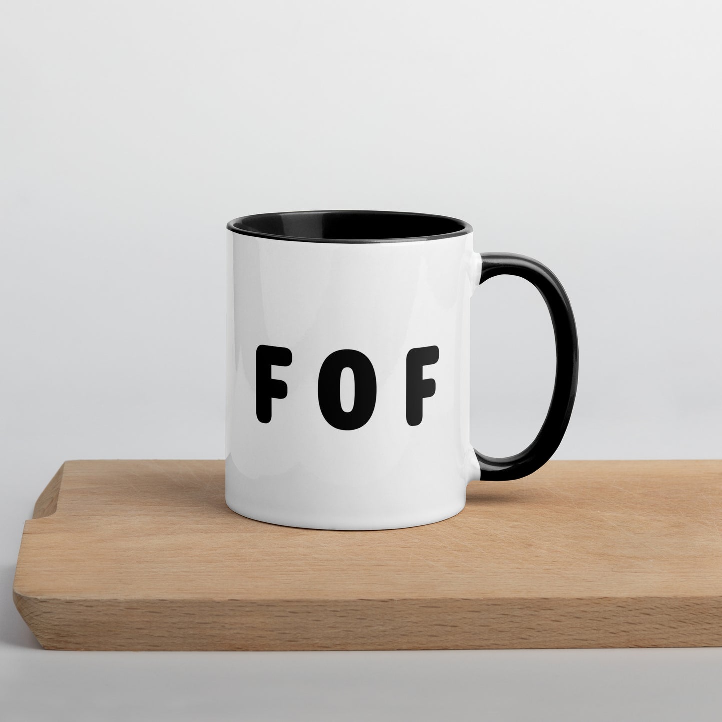 FOF - Coffee Mug Black Inside